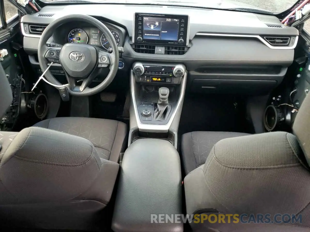 8 Фотография поврежденного автомобиля JTMRWRFV1KD024994 TOYOTA RAV4 2019