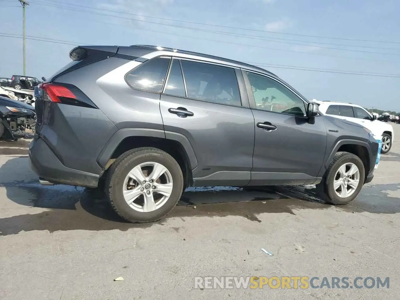 3 Фотография поврежденного автомобиля JTMRWRFV2KD030268 TOYOTA RAV4 2019