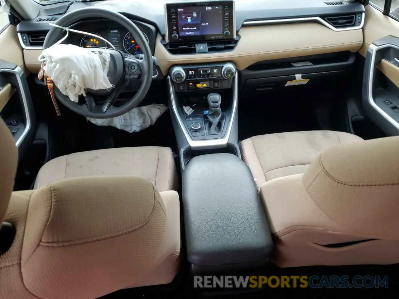 8 Фотография поврежденного автомобиля JTMRWRFV2KJ006411 TOYOTA RAV4 2019