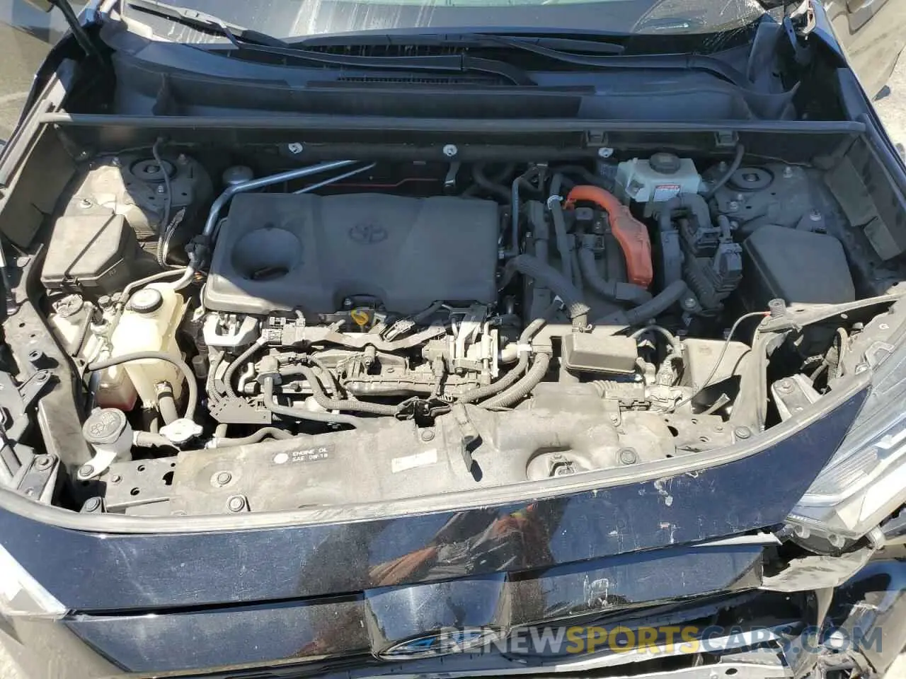 12 Photograph of a damaged car JTMRWRFV5KD503502 TOYOTA RAV4 2019