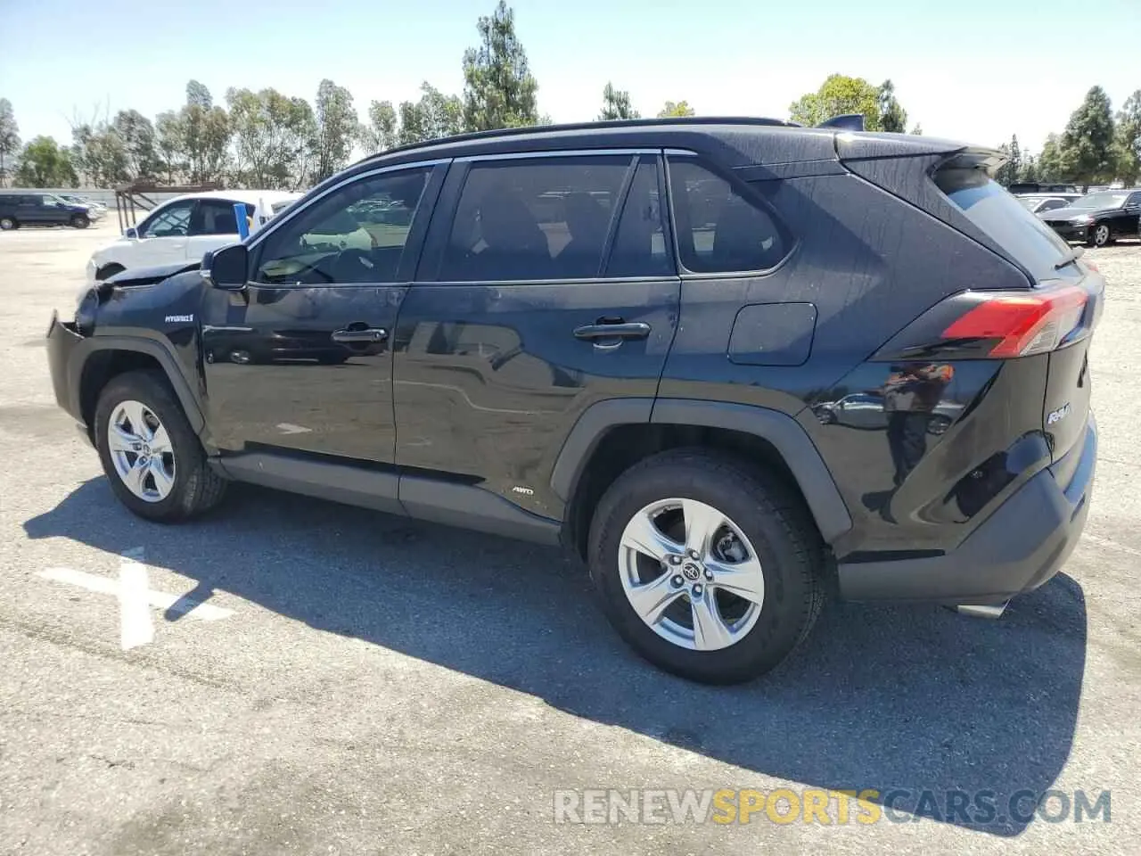 2 Photograph of a damaged car JTMRWRFV5KD503502 TOYOTA RAV4 2019
