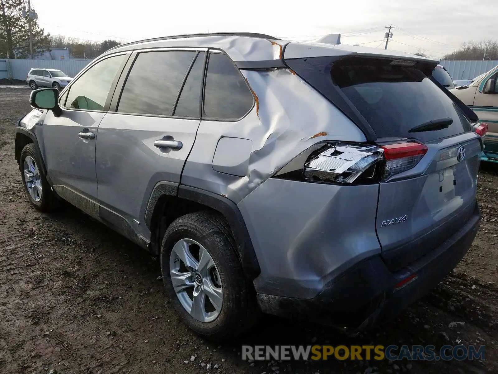 3 Photograph of a damaged car JTMRWRFV5KD512555 TOYOTA RAV4 2019