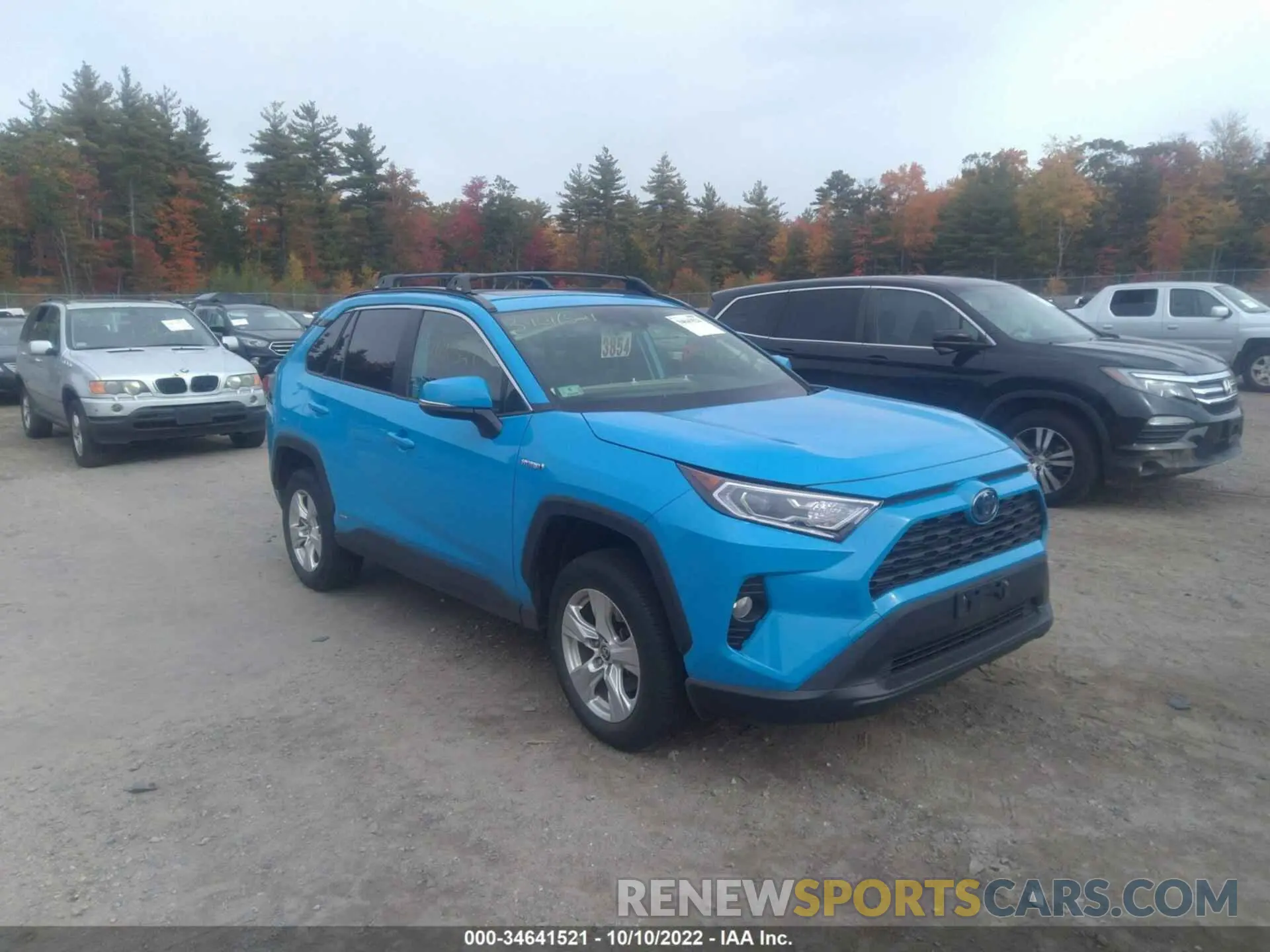 1 Фотография поврежденного автомобиля JTMRWRFV7KD036843 TOYOTA RAV4 2019