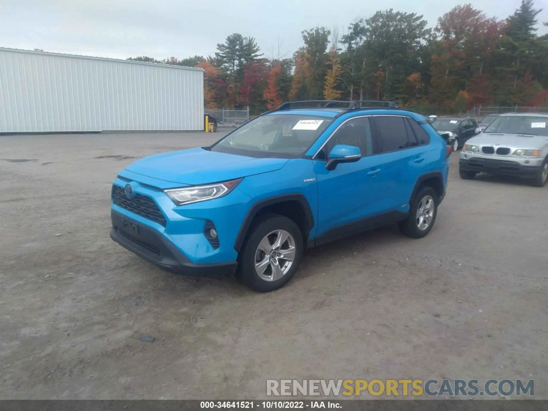 2 Фотография поврежденного автомобиля JTMRWRFV7KD036843 TOYOTA RAV4 2019