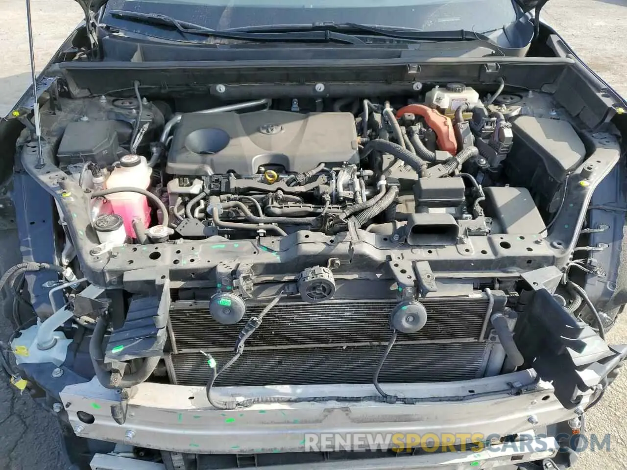 11 Фотография поврежденного автомобиля JTMRWRFV9KD017372 TOYOTA RAV4 2019