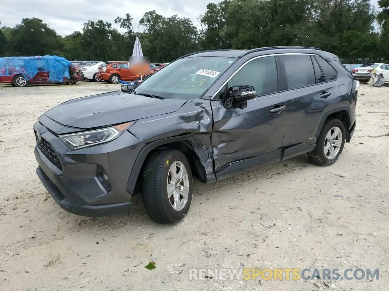 1 Фотография поврежденного автомобиля JTMRWRFV9KD028775 TOYOTA RAV4 2019