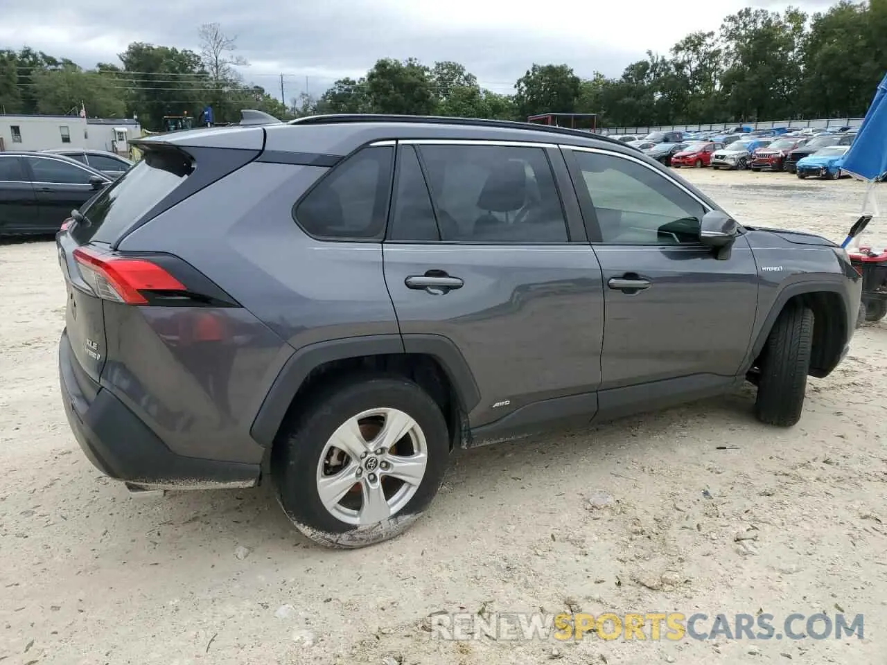3 Фотография поврежденного автомобиля JTMRWRFV9KD028775 TOYOTA RAV4 2019