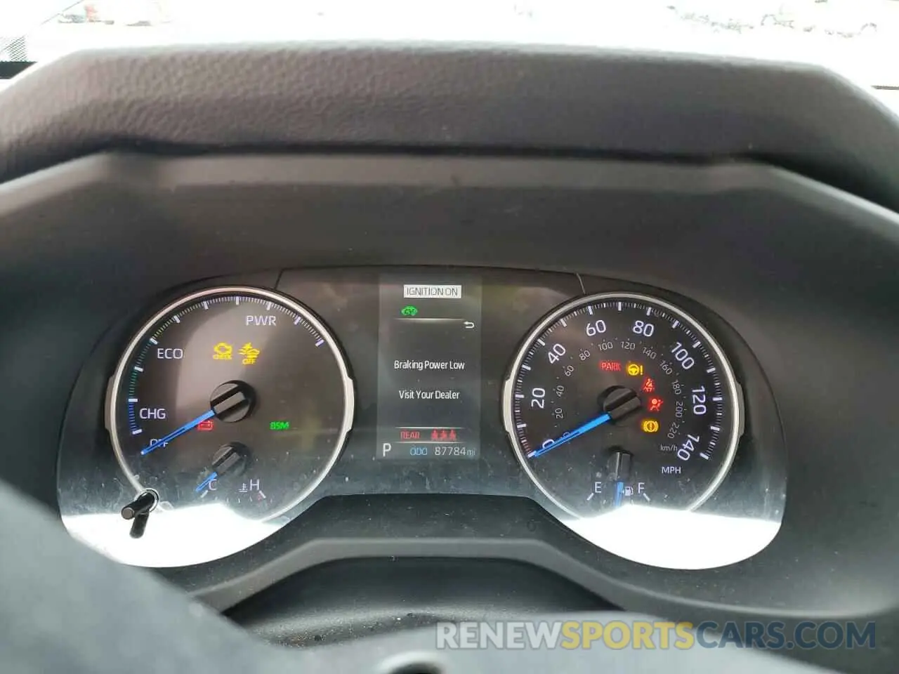 9 Фотография поврежденного автомобиля JTMRWRFV9KD028775 TOYOTA RAV4 2019