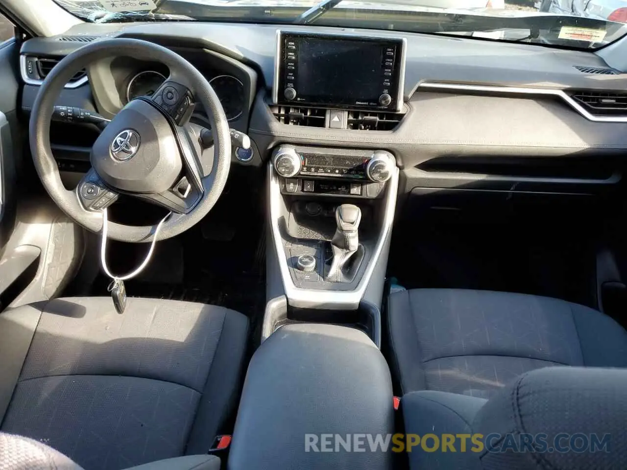 8 Photograph of a damaged car JTMRWRFV9KD523218 TOYOTA RAV4 2019