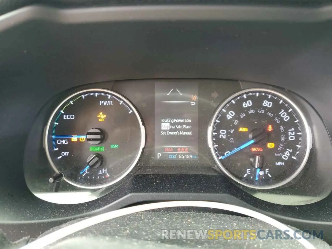 9 Фотография поврежденного автомобиля JTMRWRFVXKD015906 TOYOTA RAV4 2019