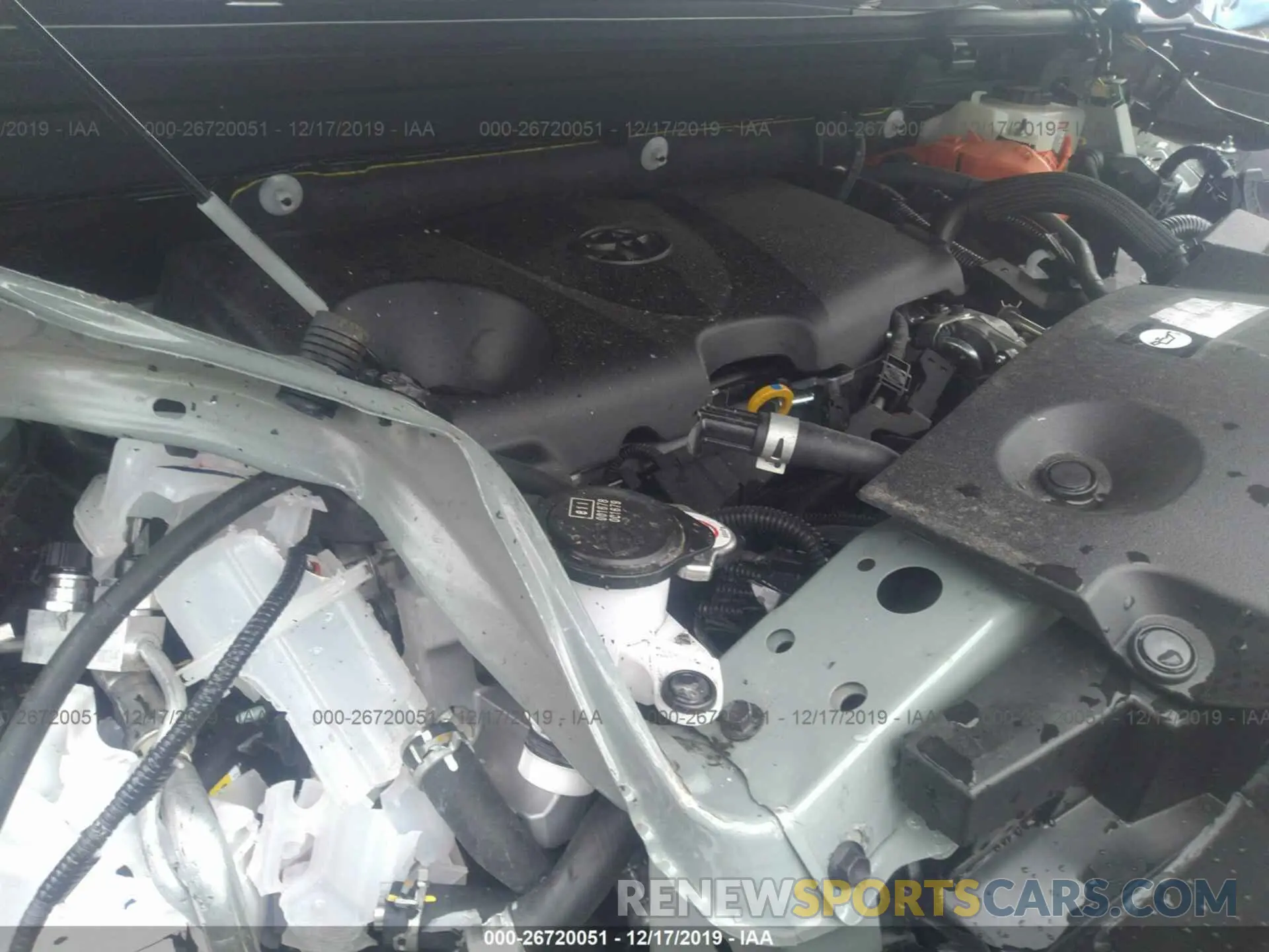 10 Photograph of a damaged car JTMRWRFVXKD018854 TOYOTA RAV4 2019