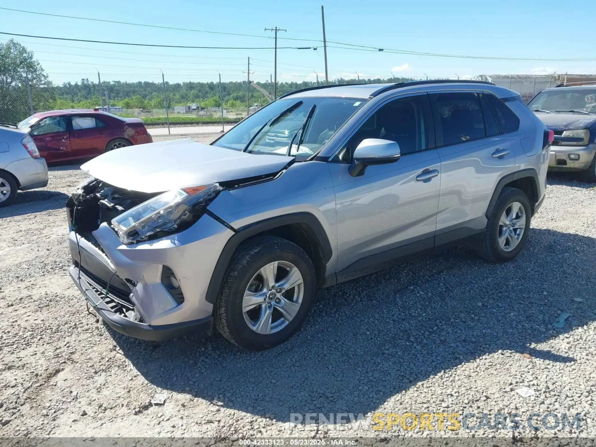 2 Photograph of a damaged car JTMW1RFV0KD008769 TOYOTA RAV4 2019