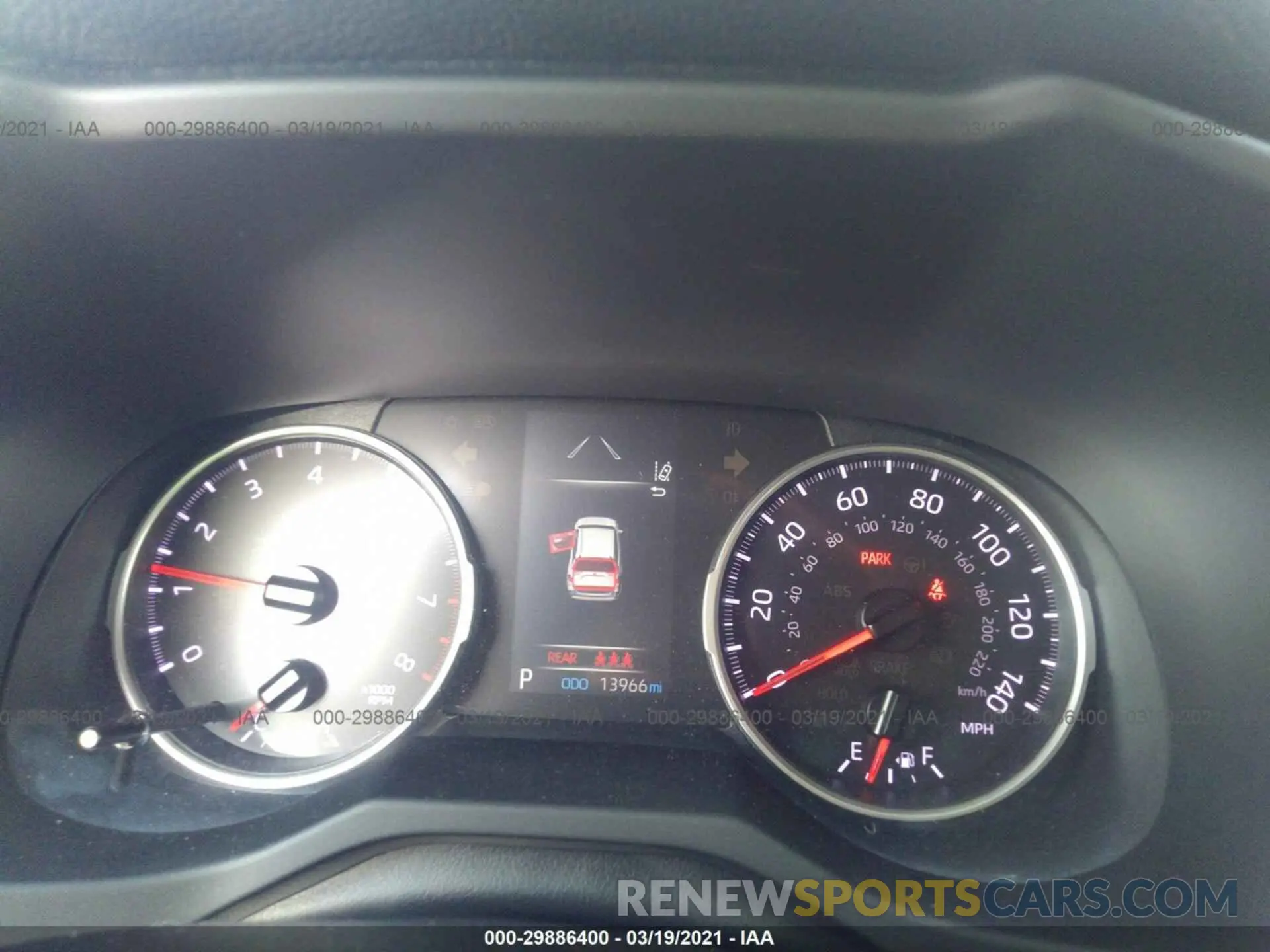 7 Photograph of a damaged car JTMW1RFV0KD029105 TOYOTA RAV4 2019