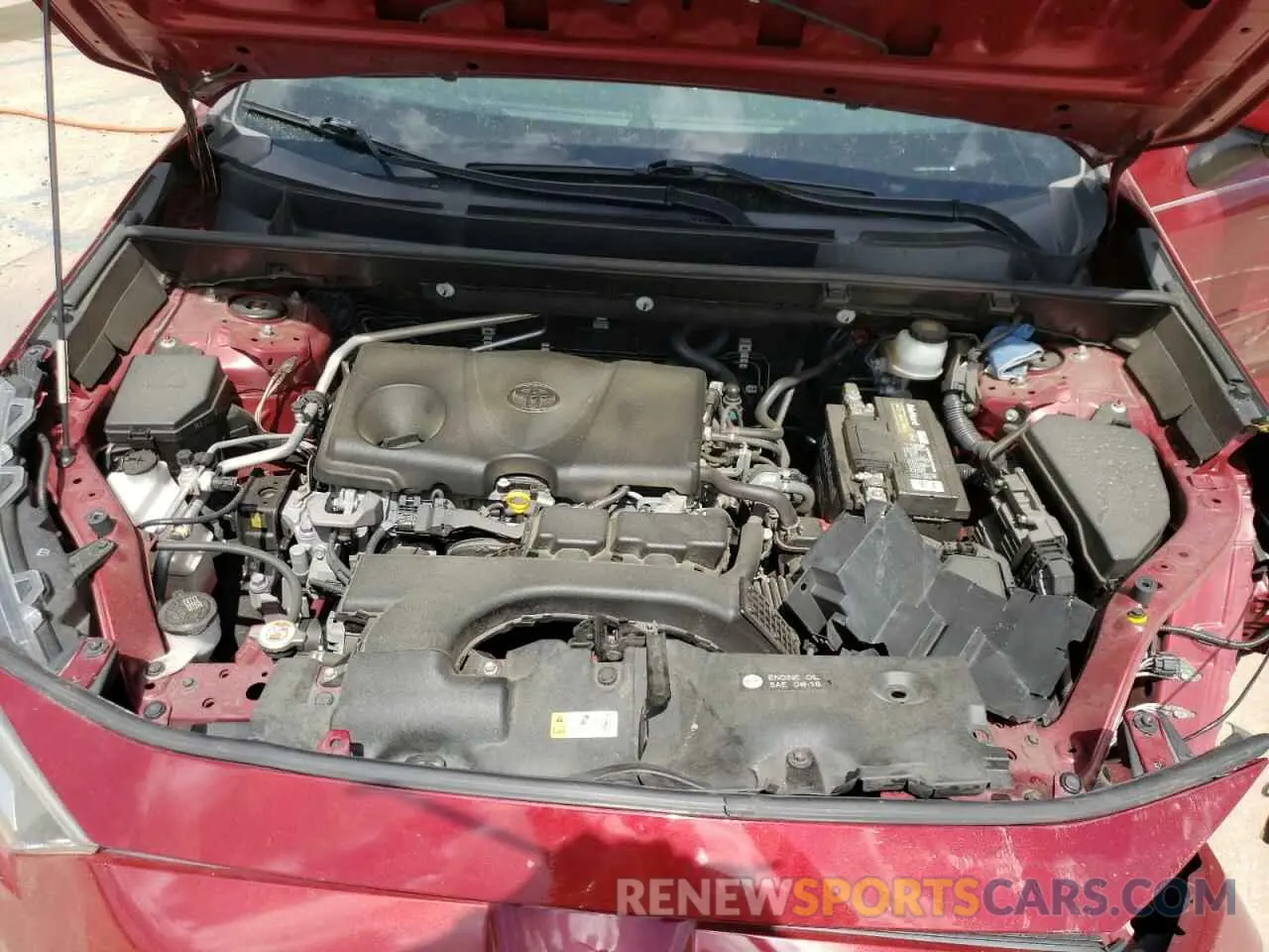 11 Фотография поврежденного автомобиля JTMW1RFV0KD504459 TOYOTA RAV4 2019