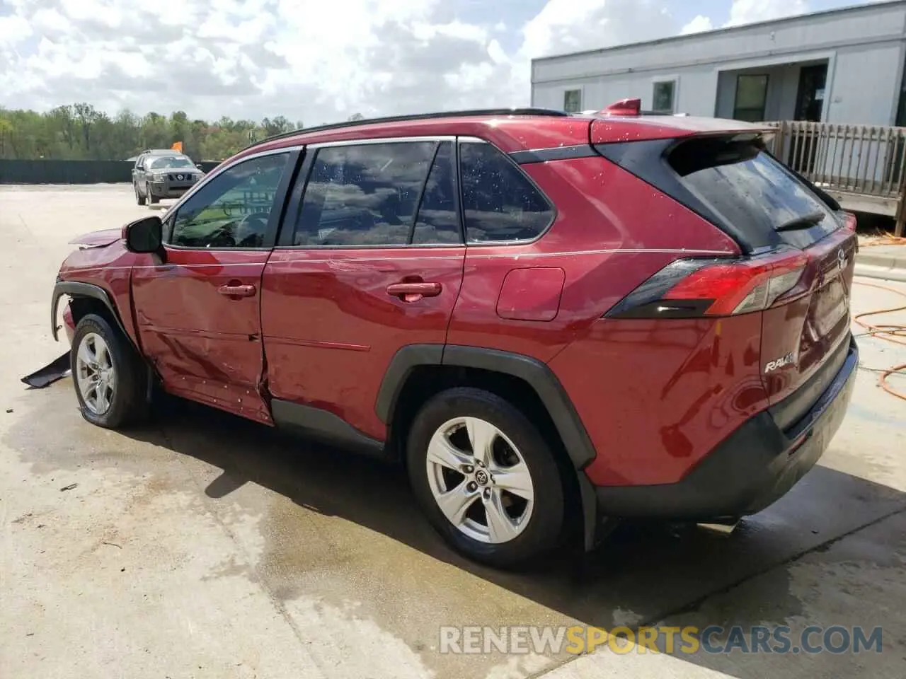 2 Фотография поврежденного автомобиля JTMW1RFV0KD504459 TOYOTA RAV4 2019