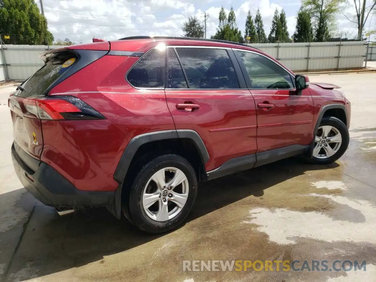 3 Фотография поврежденного автомобиля JTMW1RFV0KD504459 TOYOTA RAV4 2019