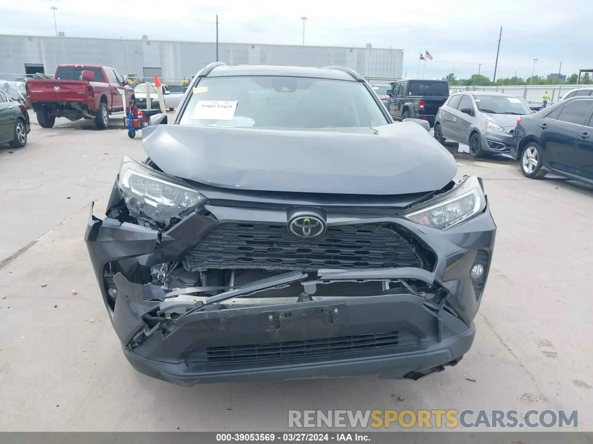 12 Photograph of a damaged car JTMW1RFV0KD511248 TOYOTA RAV4 2019