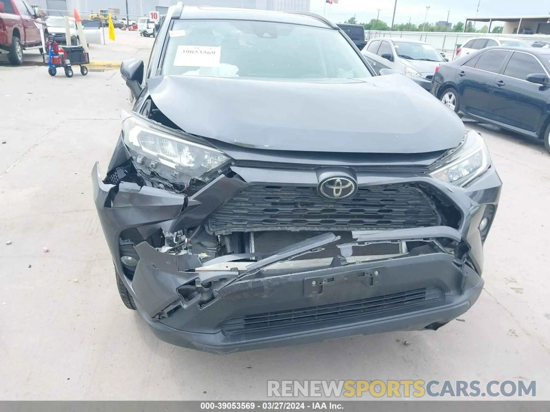 6 Photograph of a damaged car JTMW1RFV0KD511248 TOYOTA RAV4 2019