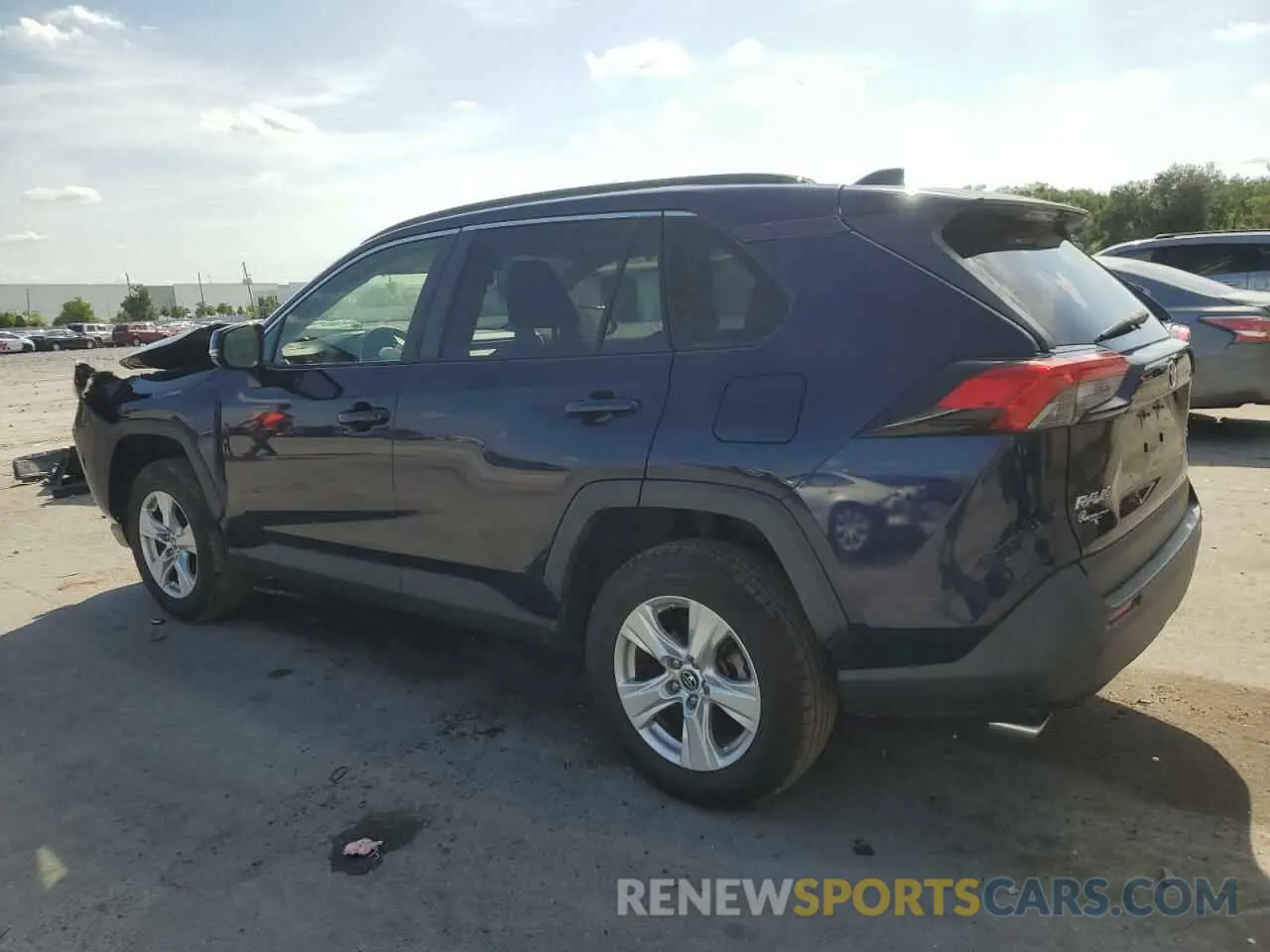 2 Photograph of a damaged car JTMW1RFV1KD007291 TOYOTA RAV4 2019