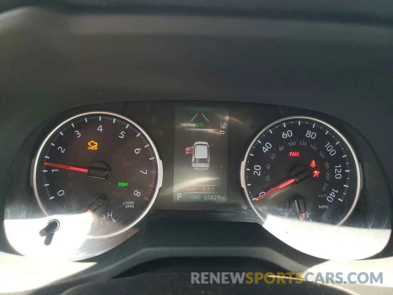 9 Photograph of a damaged car JTMW1RFV1KD007291 TOYOTA RAV4 2019