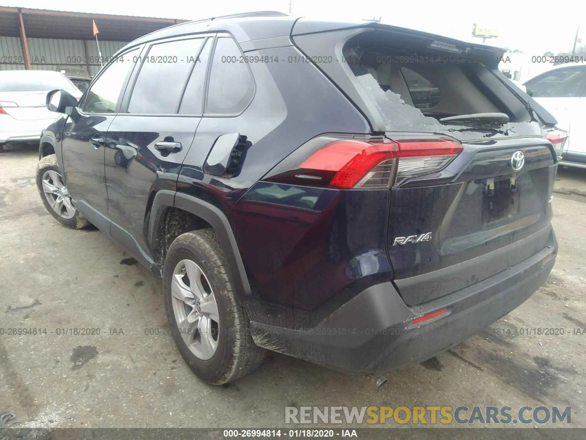3 Photograph of a damaged car JTMW1RFV1KD035611 TOYOTA RAV4 2019
