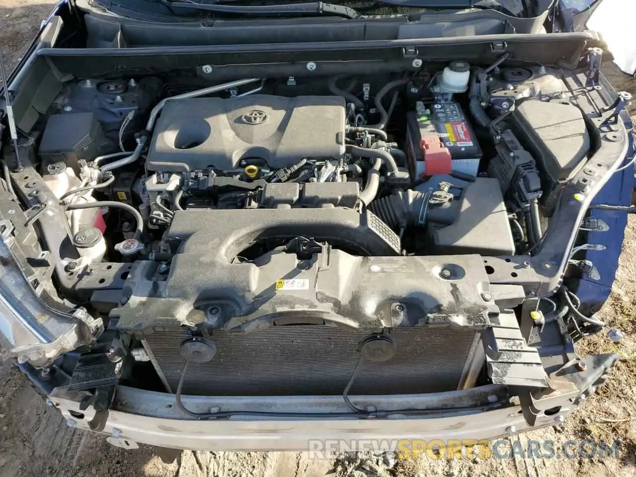 12 Фотография поврежденного автомобиля JTMW1RFV1KD509282 TOYOTA RAV4 2019