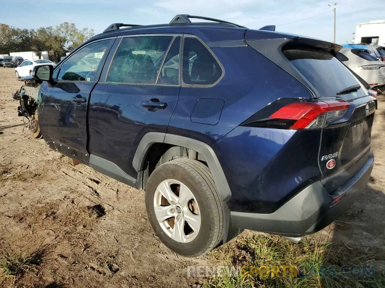 2 Фотография поврежденного автомобиля JTMW1RFV1KD509282 TOYOTA RAV4 2019