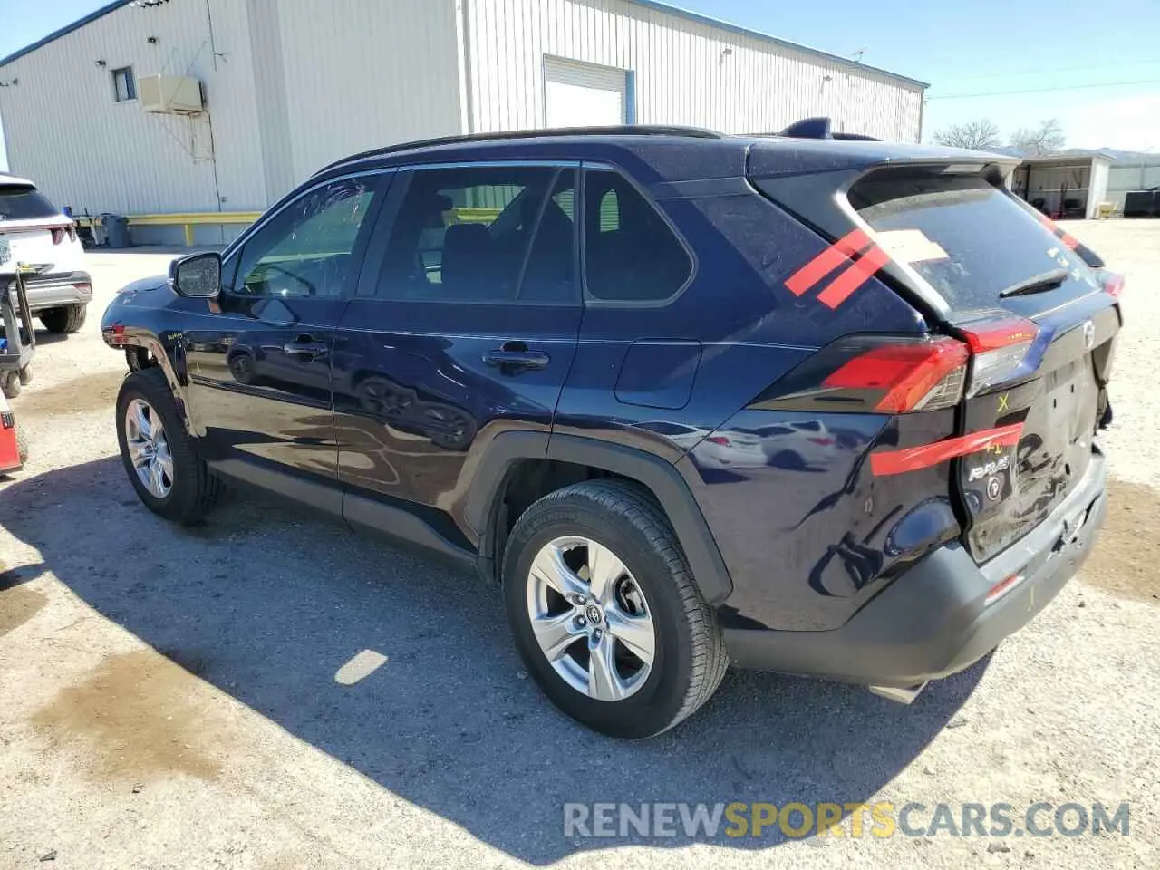 2 Photograph of a damaged car JTMW1RFV1KD512263 TOYOTA RAV4 2019
