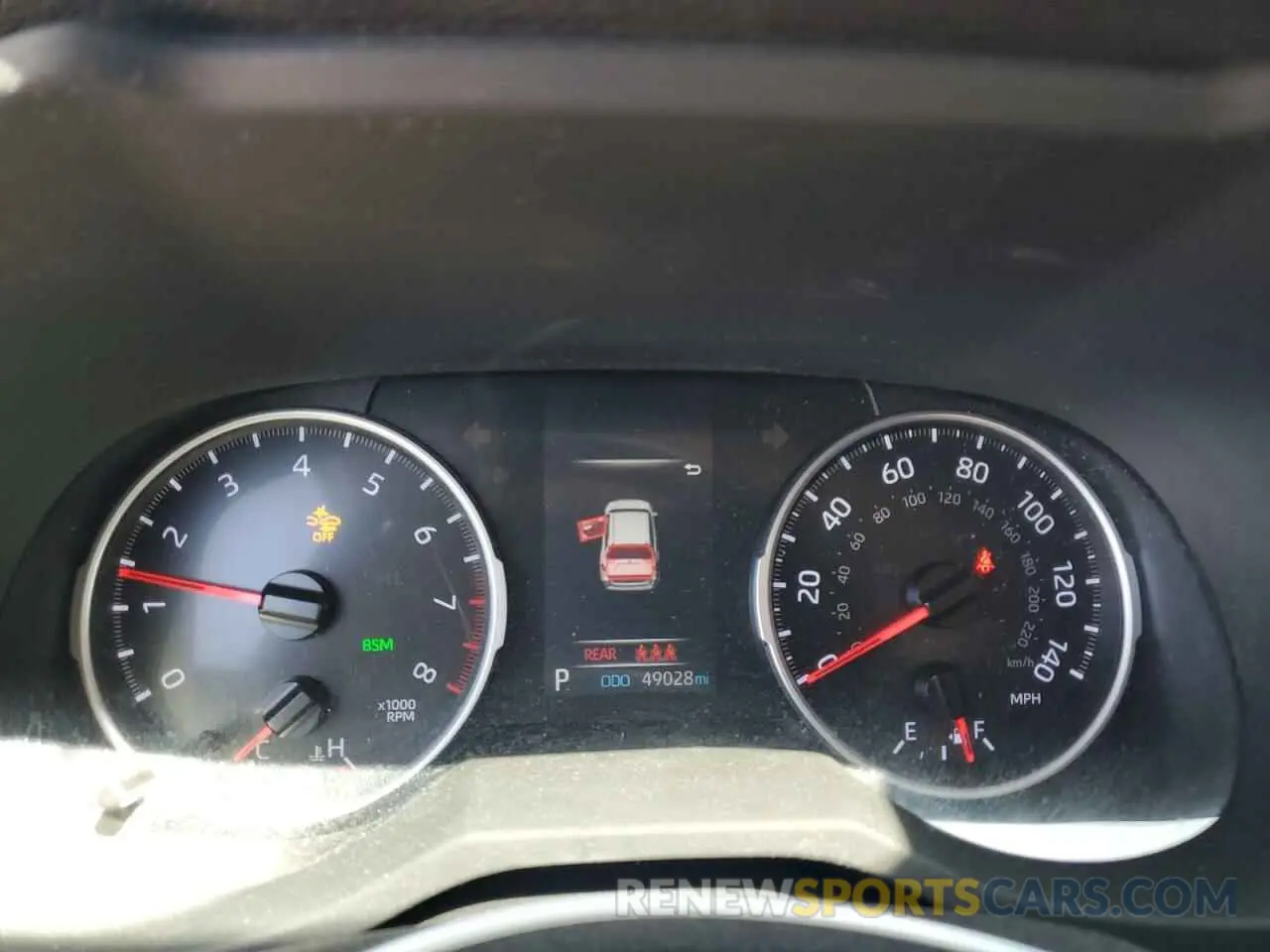 9 Photograph of a damaged car JTMW1RFV1KD512263 TOYOTA RAV4 2019