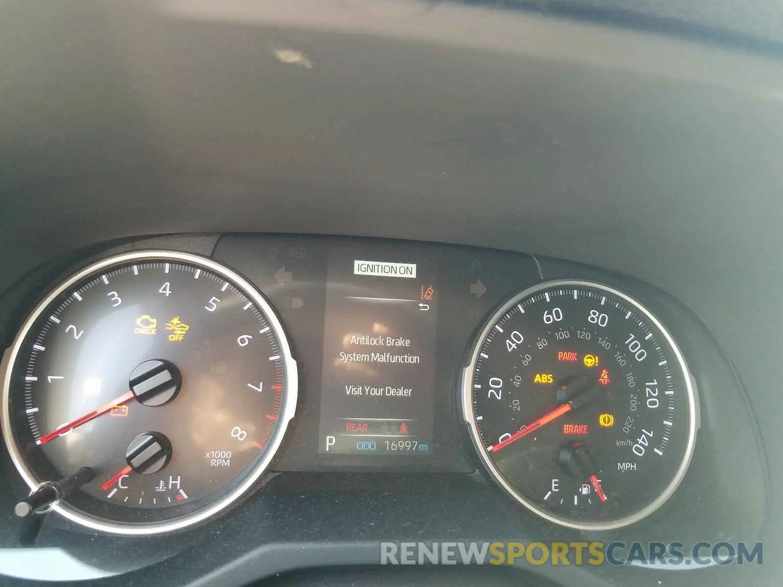 8 Photograph of a damaged car JTMW1RFV2KD005744 TOYOTA RAV4 2019