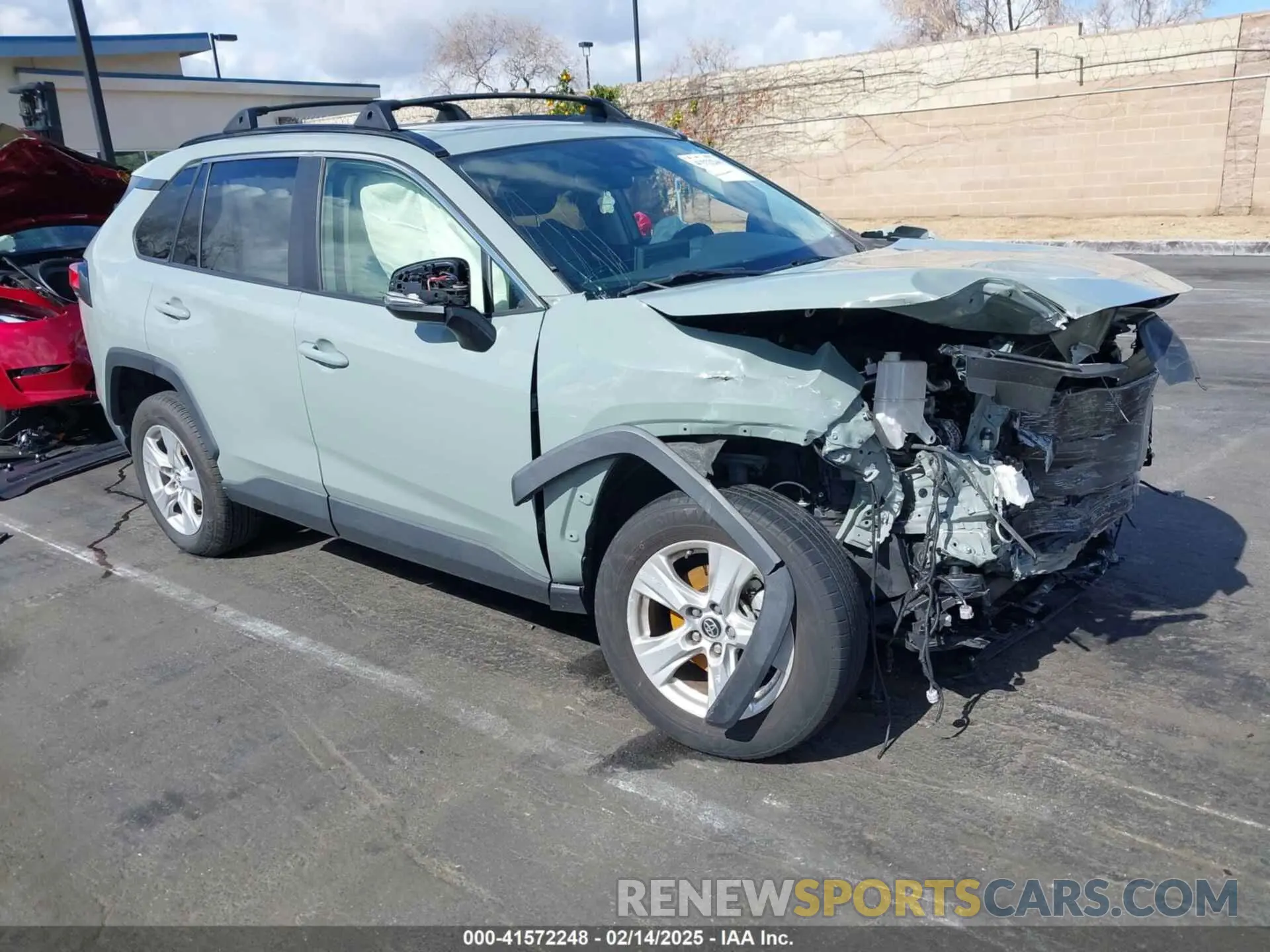 1 Фотография поврежденного автомобиля JTMW1RFV2KD027064 TOYOTA RAV4 2019