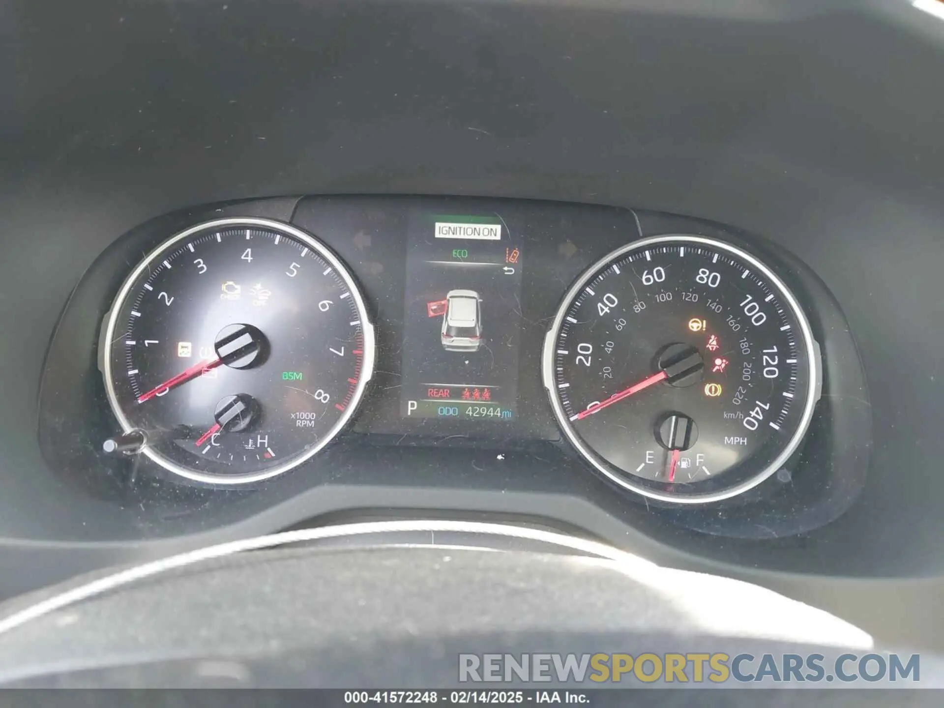 7 Фотография поврежденного автомобиля JTMW1RFV2KD027064 TOYOTA RAV4 2019