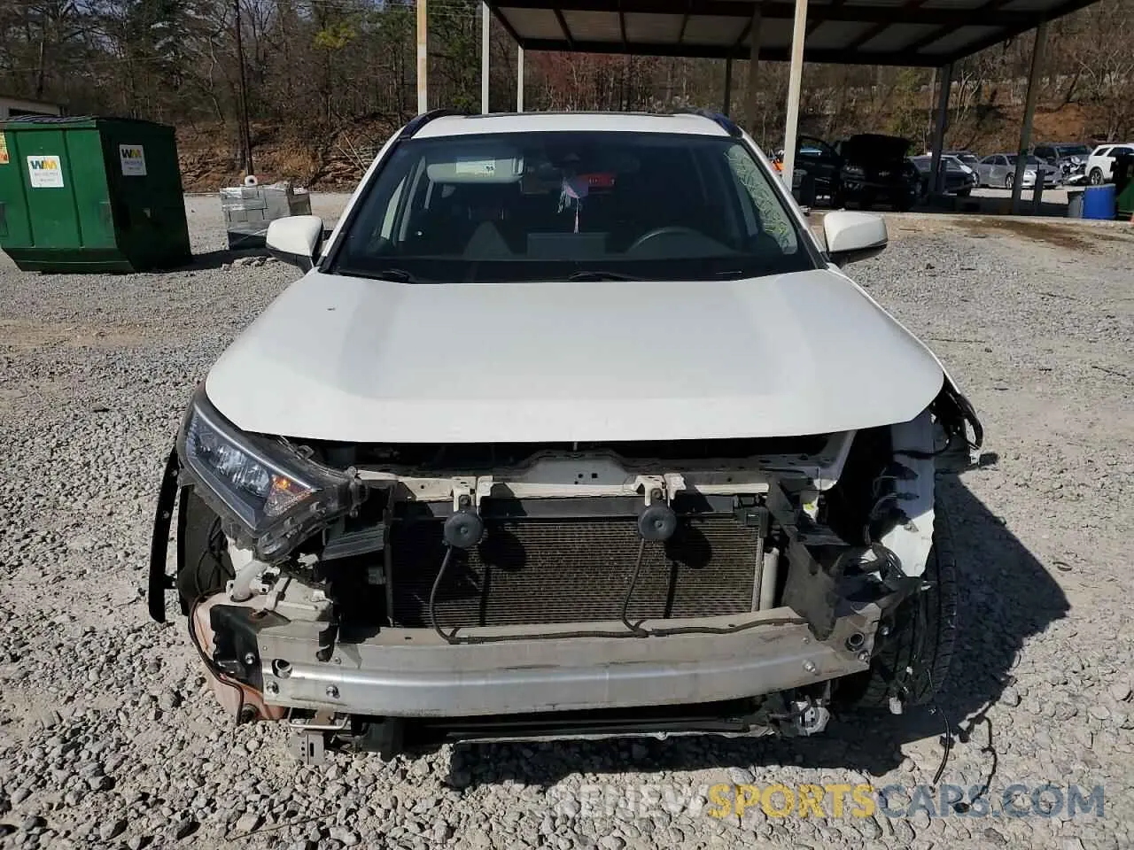 5 Фотография поврежденного автомобиля JTMW1RFV2KD500154 TOYOTA RAV4 2019
