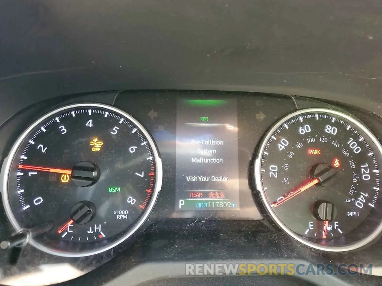 9 Фотография поврежденного автомобиля JTMW1RFV2KD500154 TOYOTA RAV4 2019