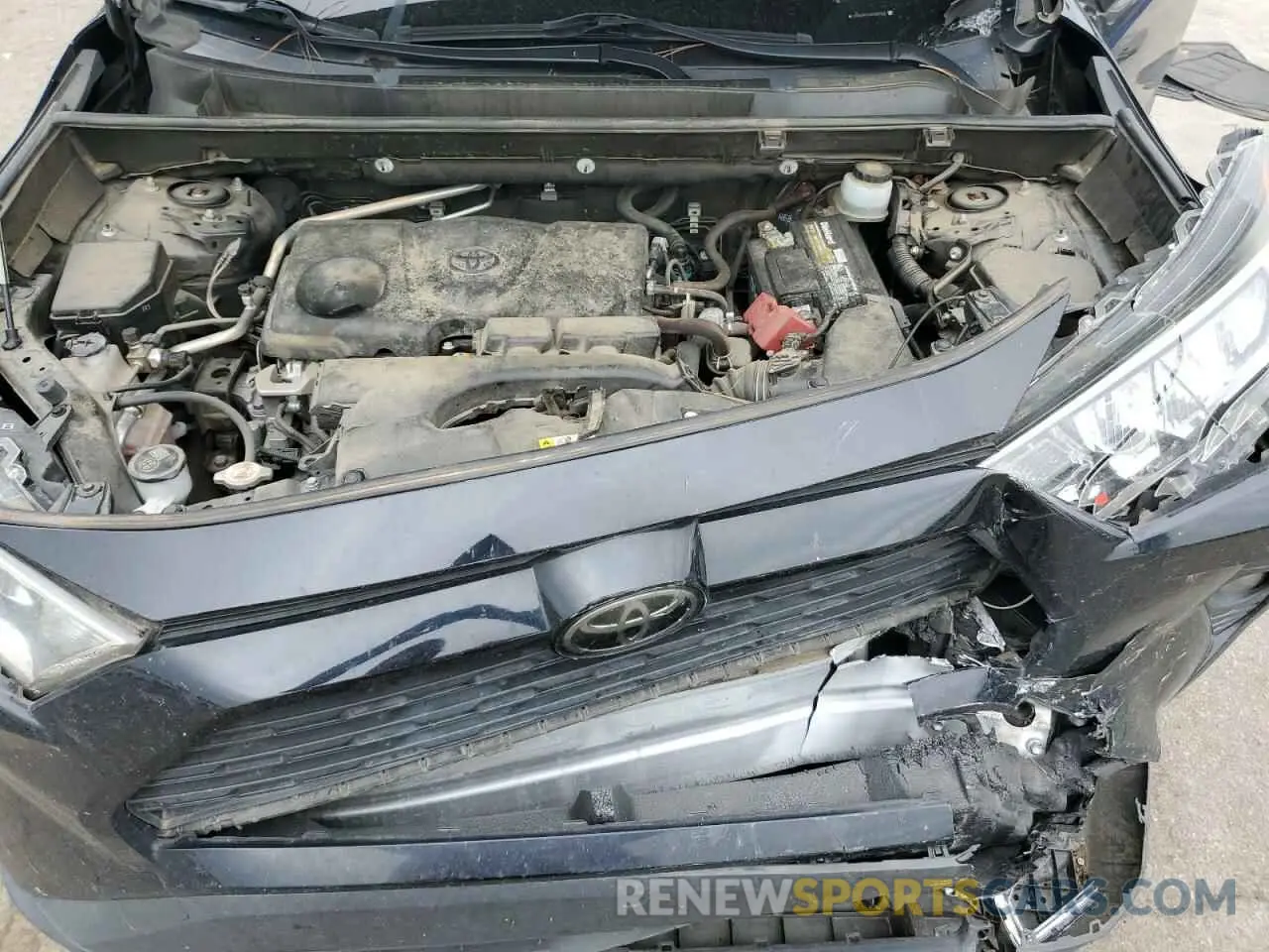 12 Photograph of a damaged car JTMW1RFV2KD505063 TOYOTA RAV4 2019