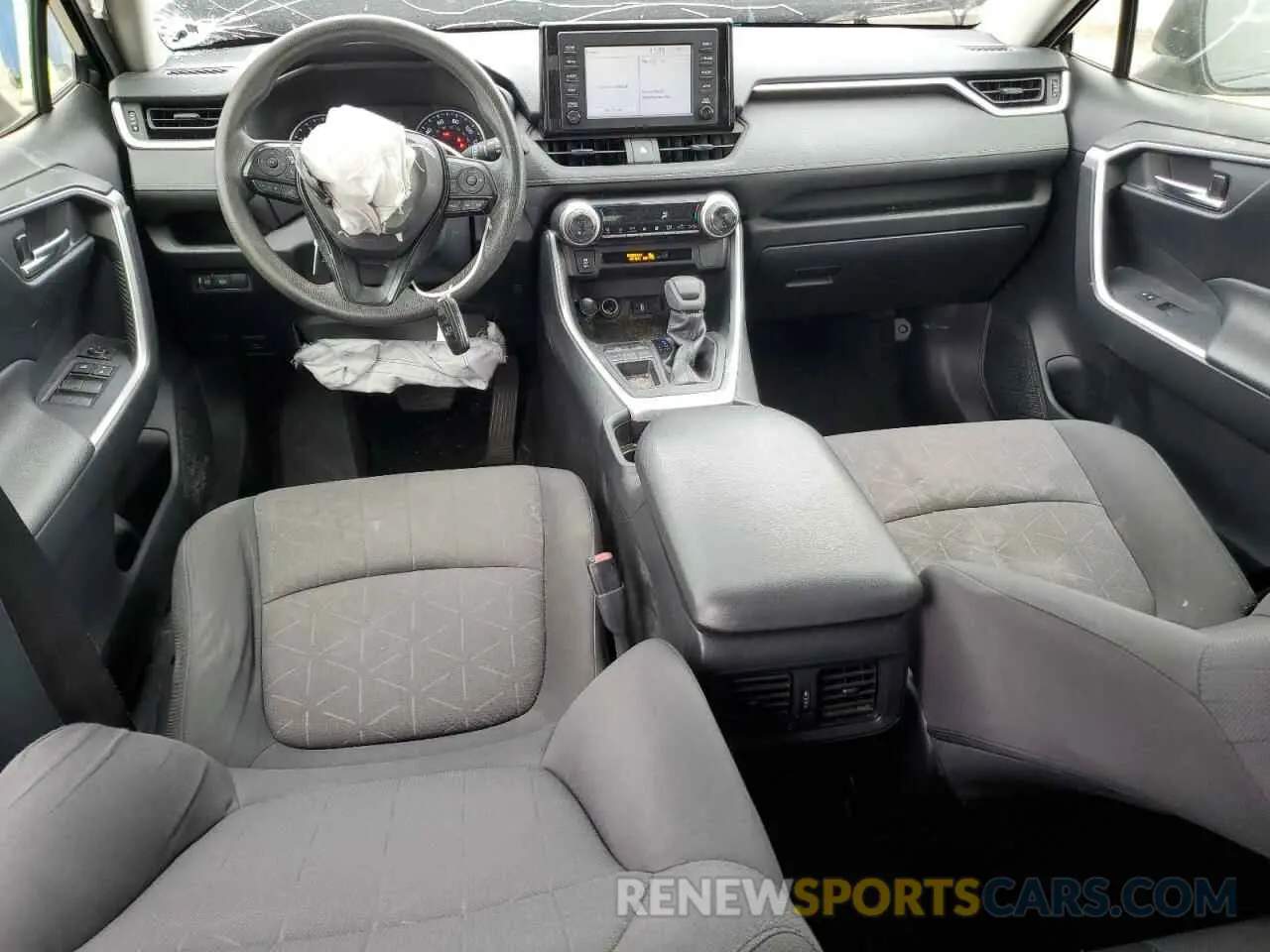 8 Photograph of a damaged car JTMW1RFV2KD505063 TOYOTA RAV4 2019