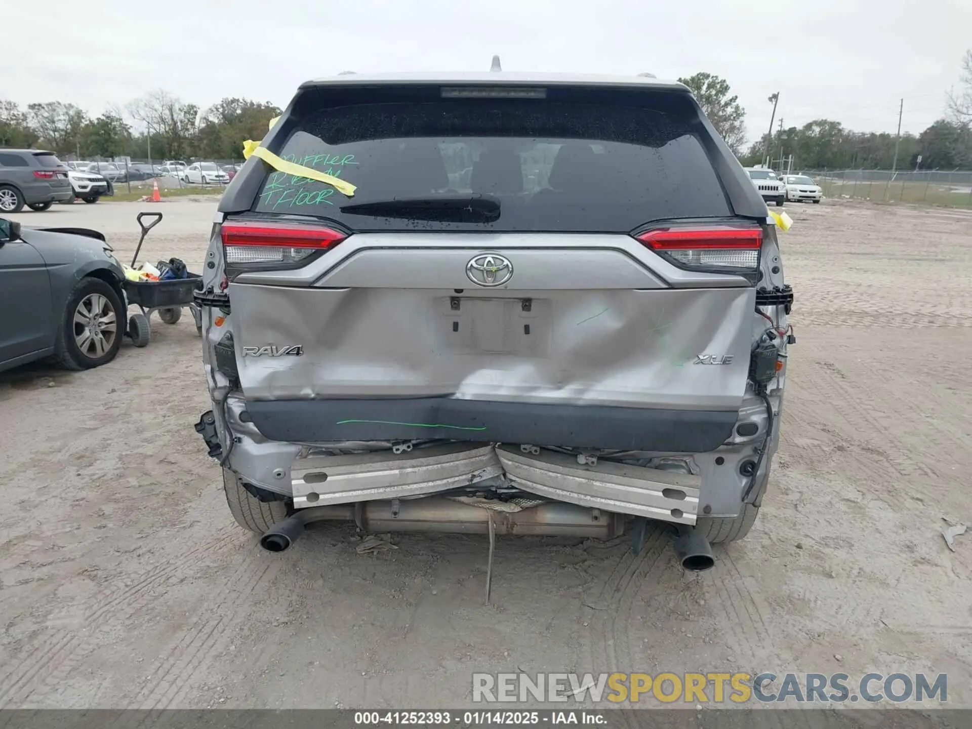 6 Фотография поврежденного автомобиля JTMW1RFV2KD505239 TOYOTA RAV4 2019