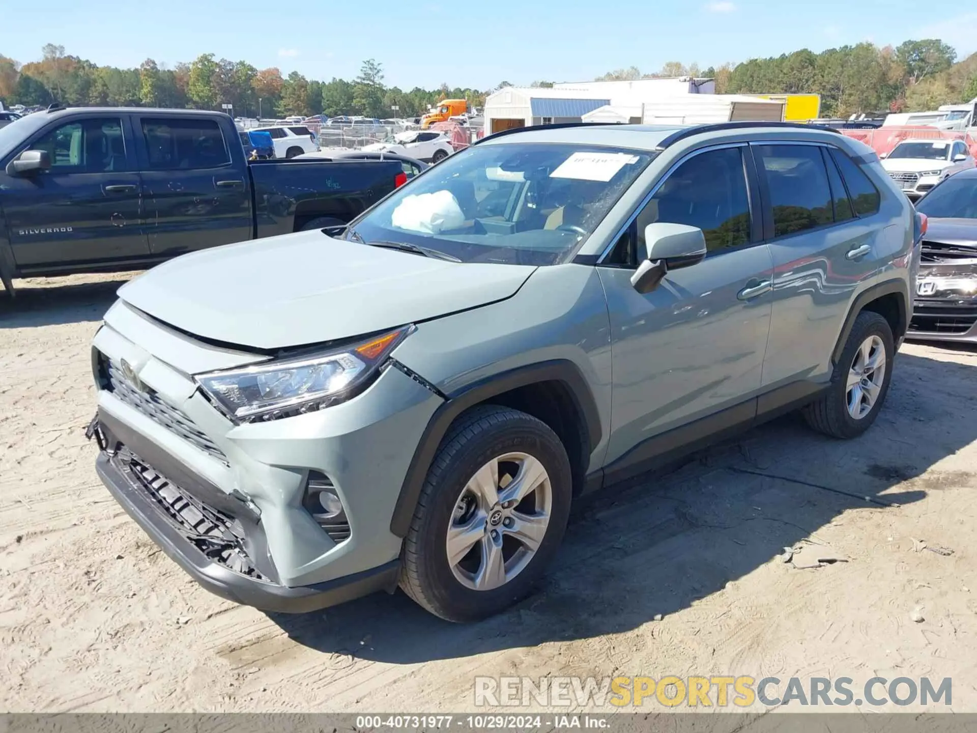 2 Фотография поврежденного автомобиля JTMW1RFV3KD007356 TOYOTA RAV4 2019
