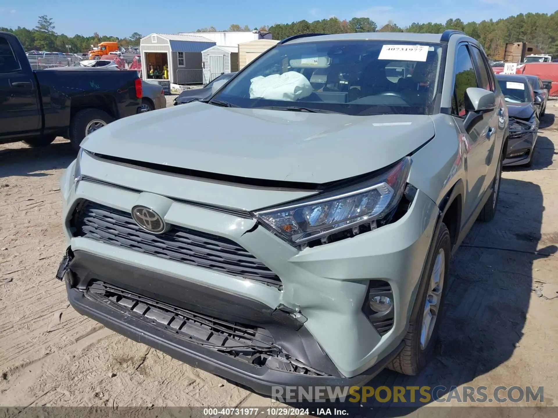 6 Фотография поврежденного автомобиля JTMW1RFV3KD007356 TOYOTA RAV4 2019