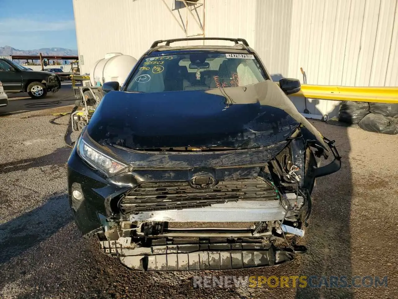 5 Photograph of a damaged car JTMW1RFV3KD010094 TOYOTA RAV4 2019