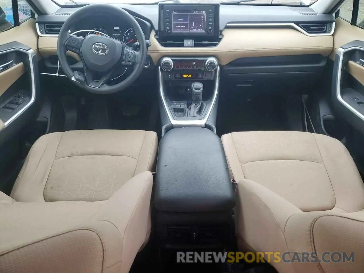 8 Фотография поврежденного автомобиля JTMW1RFV3KD014971 TOYOTA RAV4 2019