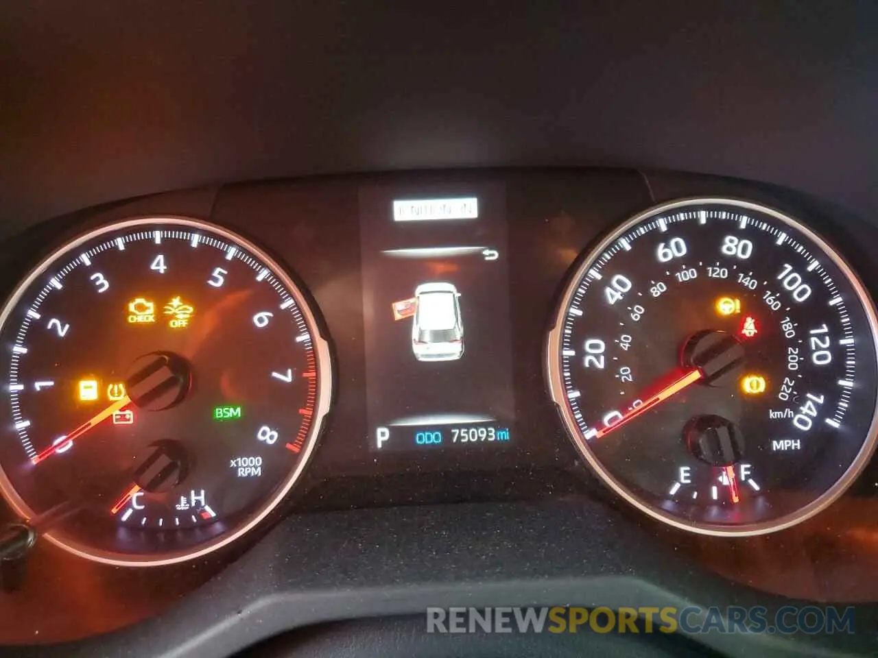 9 Фотография поврежденного автомобиля JTMW1RFV3KD014971 TOYOTA RAV4 2019