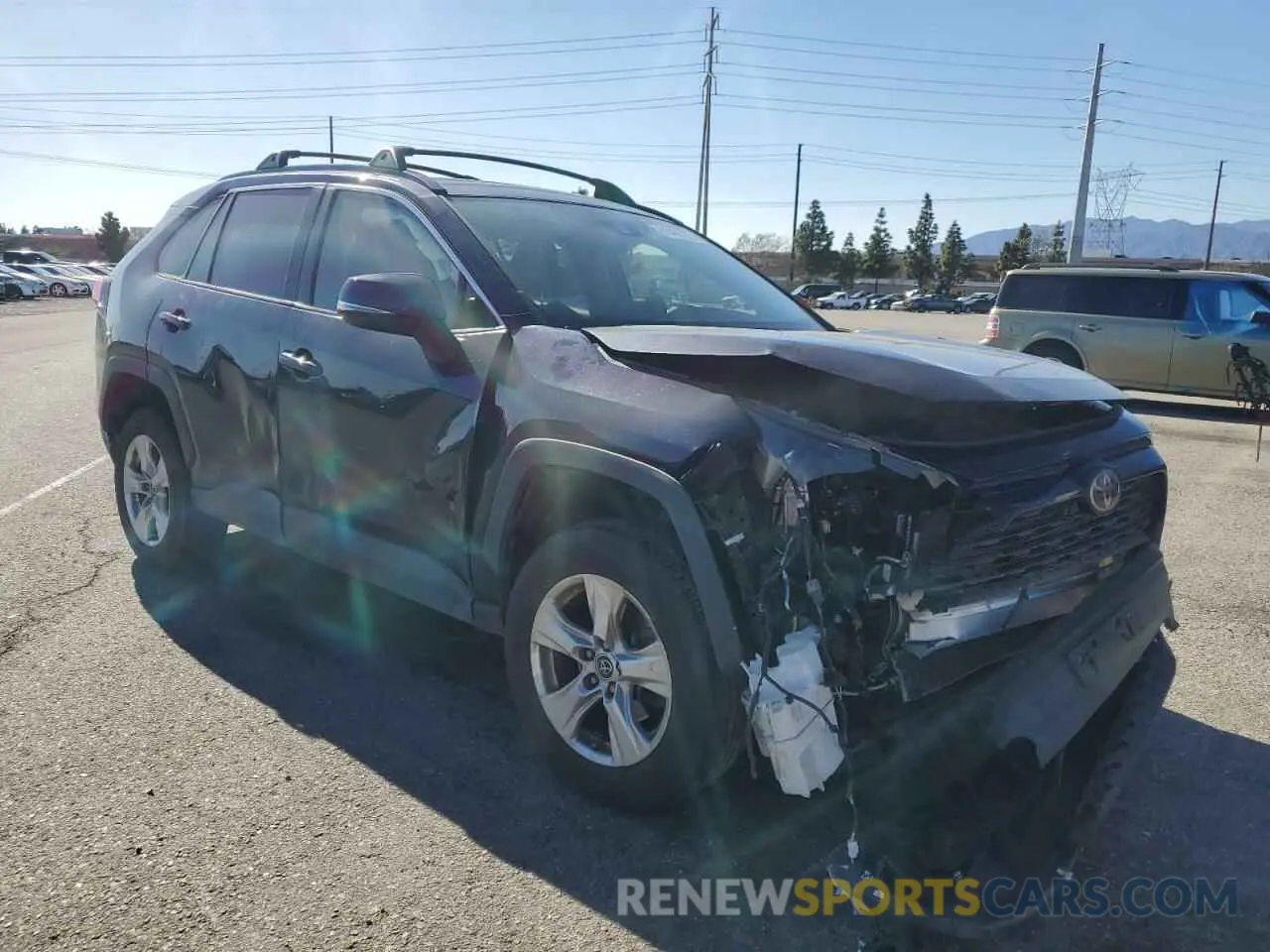 4 Photograph of a damaged car JTMW1RFV3KD016817 TOYOTA RAV4 2019