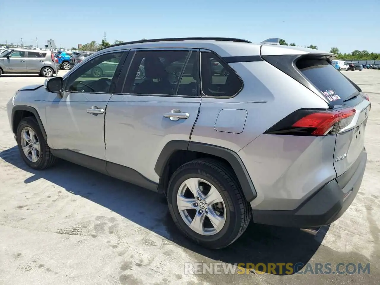 2 Photograph of a damaged car JTMW1RFV3KD038428 TOYOTA RAV4 2019