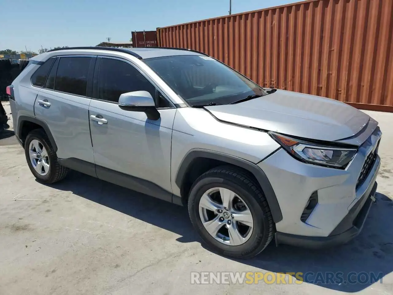 4 Photograph of a damaged car JTMW1RFV3KD038428 TOYOTA RAV4 2019