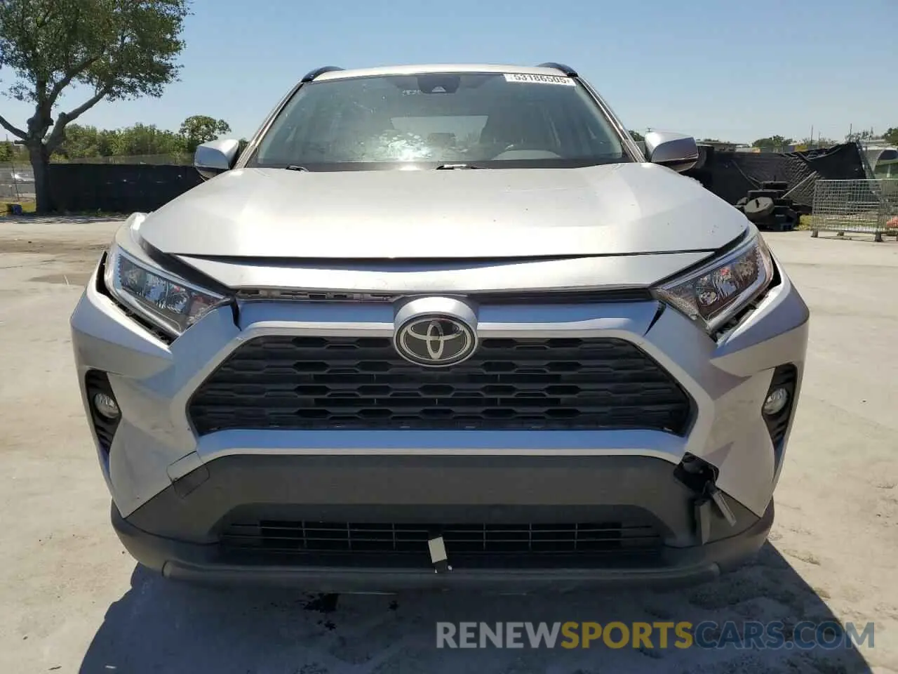 5 Photograph of a damaged car JTMW1RFV3KD038428 TOYOTA RAV4 2019