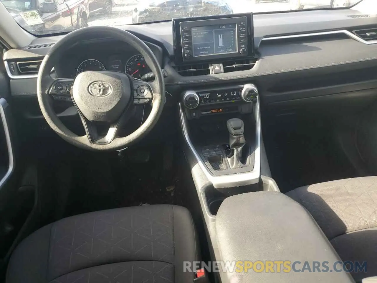 8 Photograph of a damaged car JTMW1RFV3KJ014180 TOYOTA RAV4 2019
