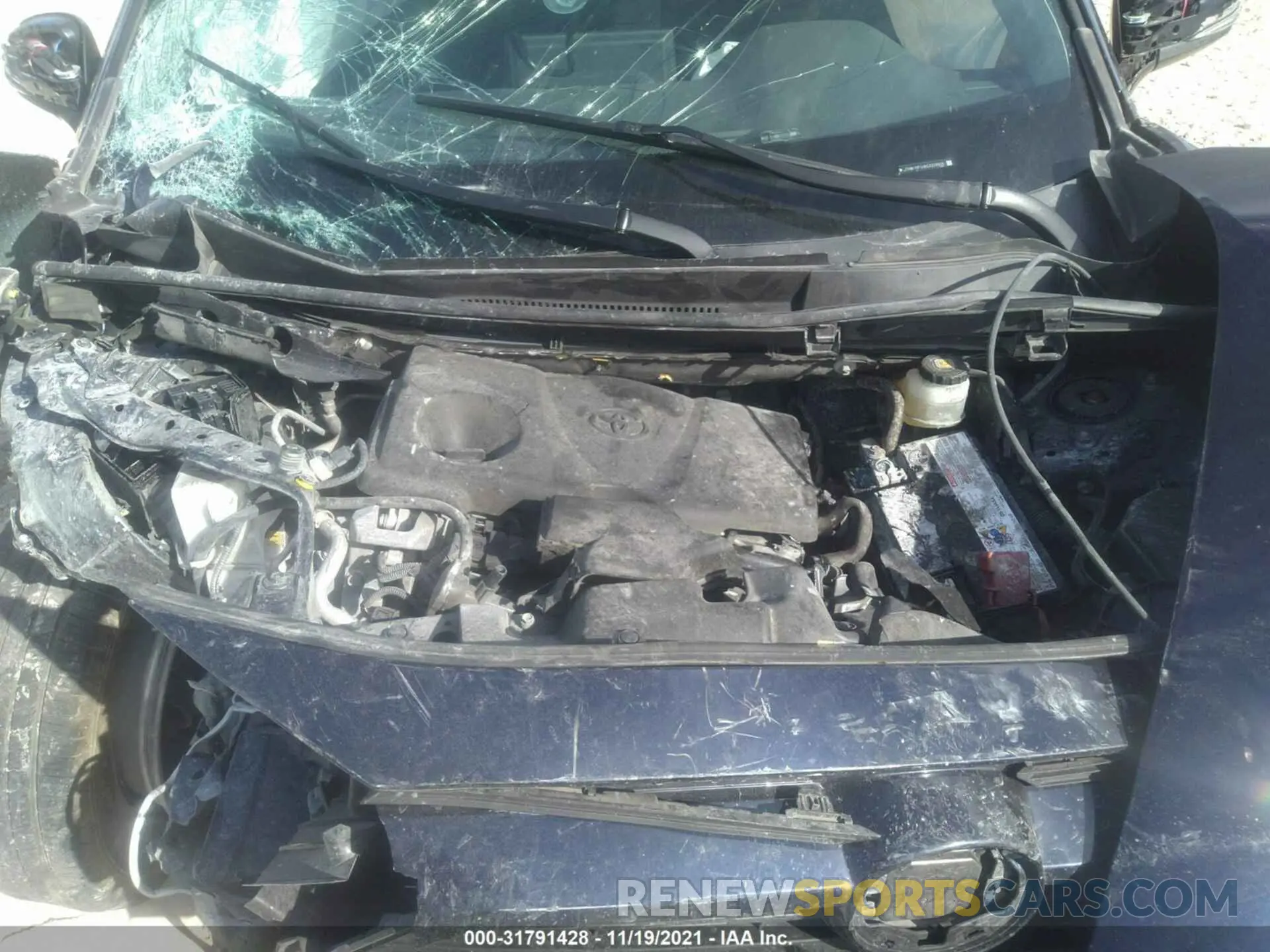 10 Photograph of a damaged car JTMW1RFV4KD009505 TOYOTA RAV4 2019