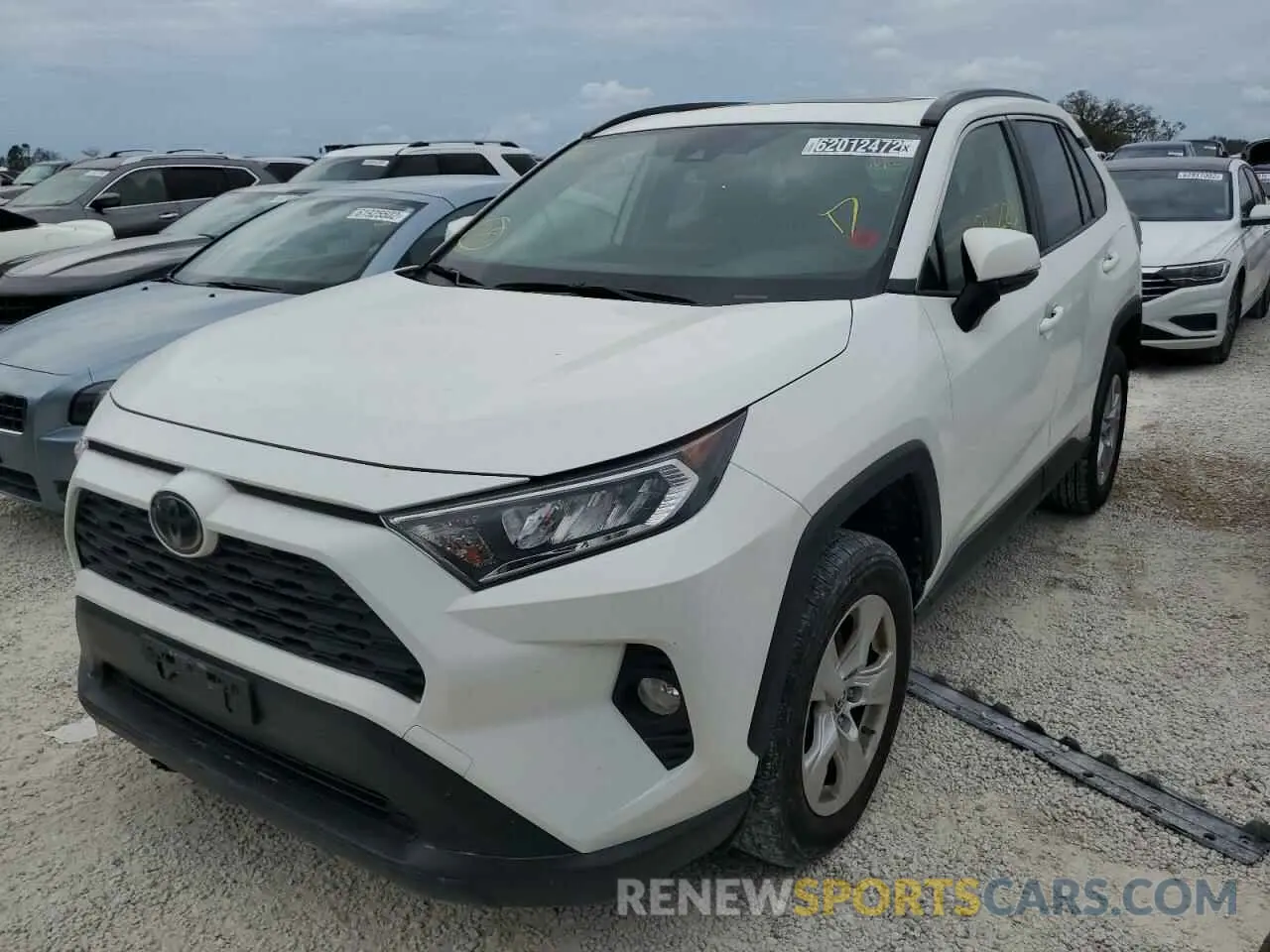 2 Фотография поврежденного автомобиля JTMW1RFV4KD010931 TOYOTA RAV4 2019