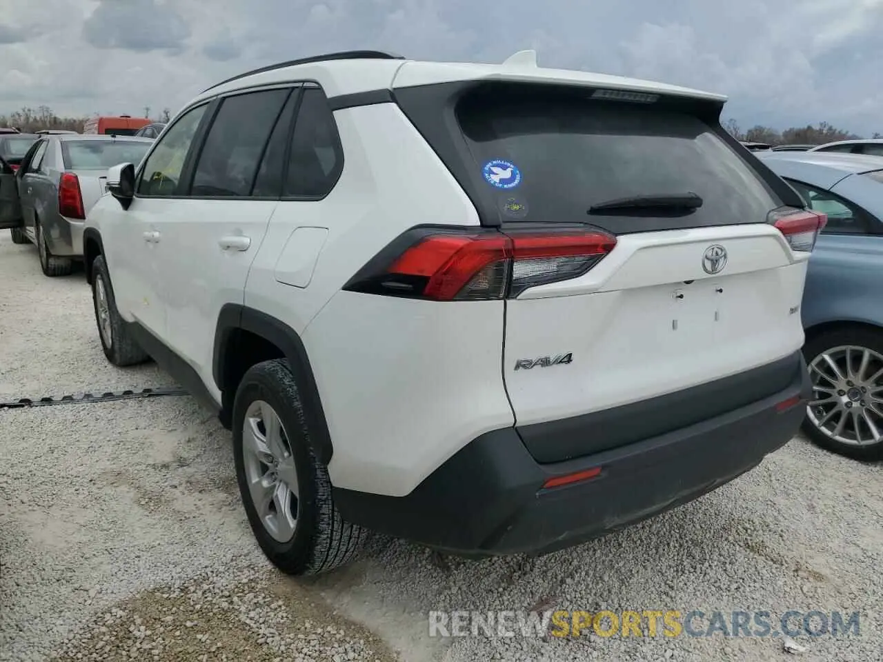 3 Фотография поврежденного автомобиля JTMW1RFV4KD010931 TOYOTA RAV4 2019